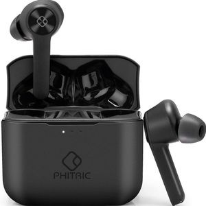 True Wireless Earbuds with Charging Case, Phitric Wireless Bluetooth 5.0 Earbuds